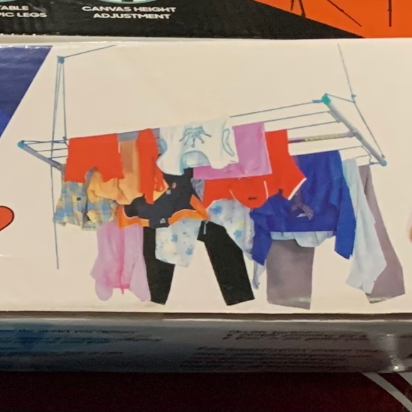 Clothes drying rack - Picture 1 of 2